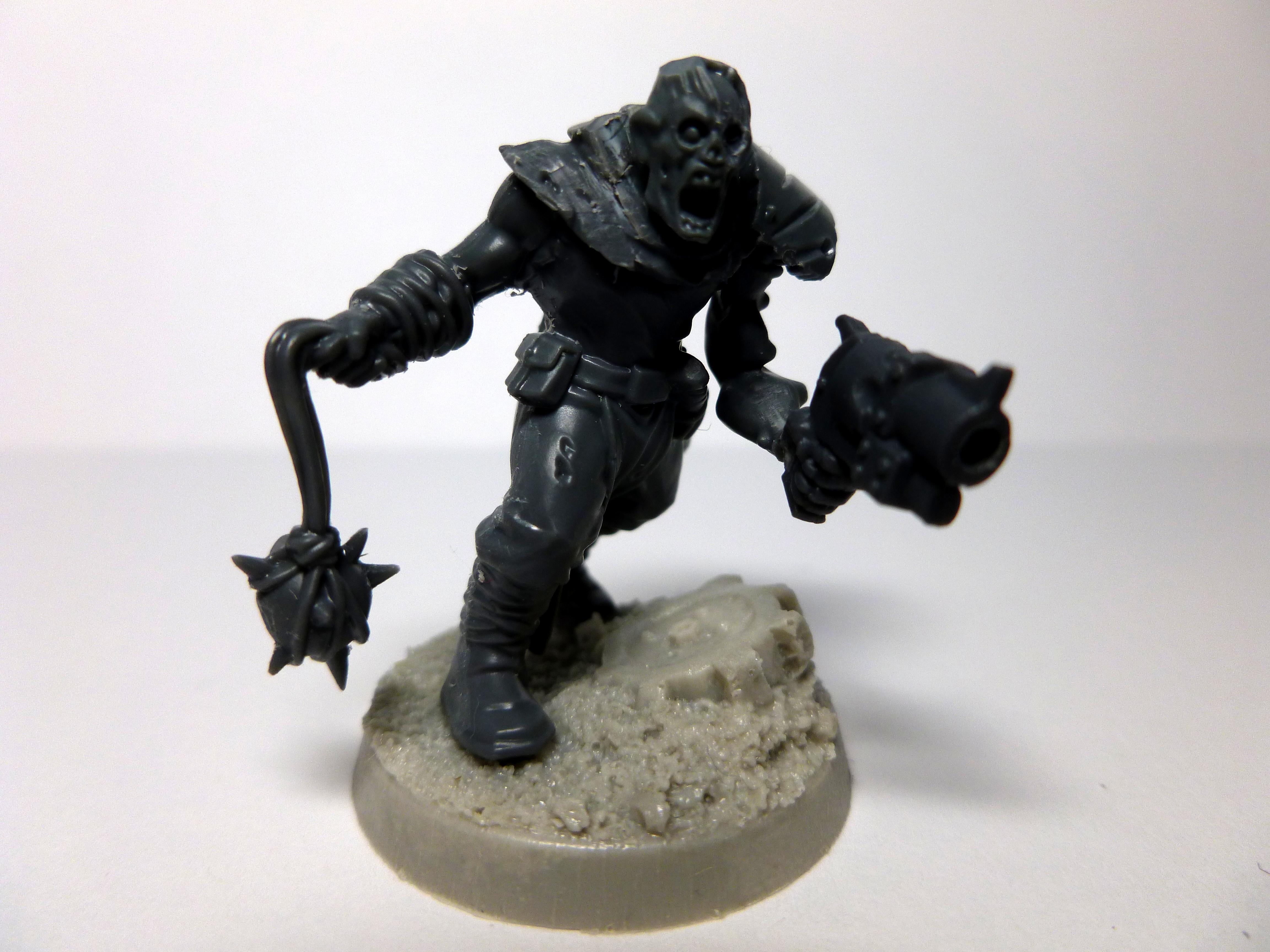 Figurine Scavvy With Autogun – Necromunda – Games Workshop – Rare – Occasion